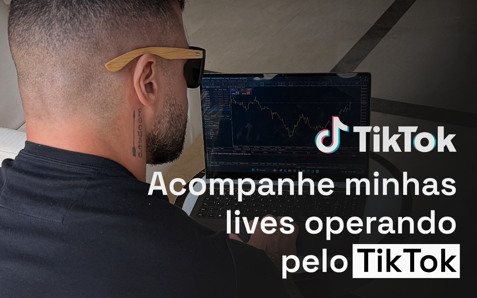 Perfil BRXTRADER no TikTok